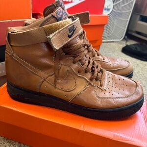 Nike Air Force 1 size 11 Pecan/Black